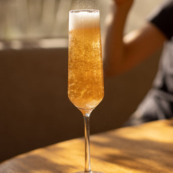 Cocktail pétillant sans alcool : le Golden Year, idéal pour vos célébrations
