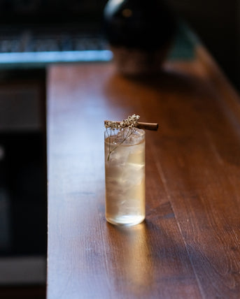 cocktail sans alcool gin citron pomme cannelle